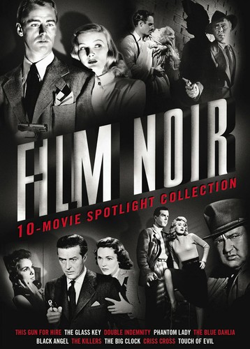 Film noir movie - noir, spotlight